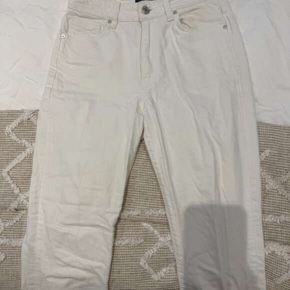 Mavi White Cropped Jeans - Picture 3 of 4